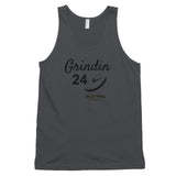 Alotofit Grindin 24/7 Black Classic tank top (unisex)