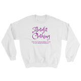 Alotofit Clothing 2 Purple Logo Sweatshirt