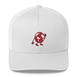 Alotofit Original Logo Red/Wht/Blk Trucker Cap