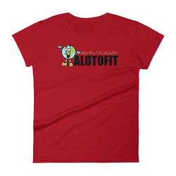 Alotofit We Working Original Logo Women's Short Sleeve T-shirt
