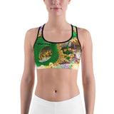 Alotofit Mardi Gras Sports bra