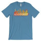 Alotofit Fire Original Logo Unisex Short Sleeve T-shirt
