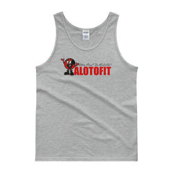 Alotofit We Working Red/Black Logo Mens Tank Top