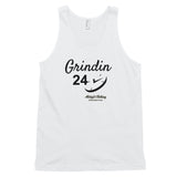 Alotofit Grindin 24/7 Black Classic tank top (unisex)