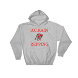 Alotofit B.C Rain Repping Hooded Sweatshirt w/ outside logo