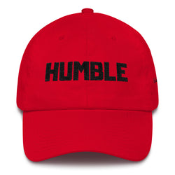 Alotofit Humble Black Cotton Dad Cap w/ side branding