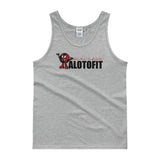 Alotofit We Working Black/Red Logo Mens Tank Top