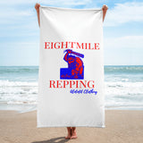 Alotofit Eightmile Repping Red Blue Towel