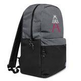 Alotofit Royal A White/Pink Embroidered Champion Backpack