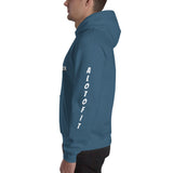 Alotofit Securing Hooded Sweatshirt w/sleeve branding