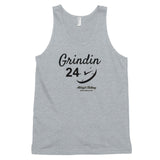 Alotofit Grindin 24/7 Black Classic tank top (unisex)