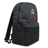 Alotofit Royal A White/Pink Embroidered Champion Backpack