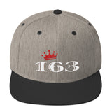Alotofit 163 White/Red Snapback Hat