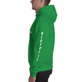Alotofit Securing Hooded Sweatshirt w/sleeve branding