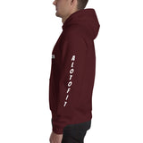 Alotofit Securing Hooded Sweatshirt w/sleeve branding