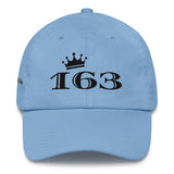 Alotofit 163 Black Dad Cotton Cap w/ side branding