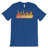 Alotofit Fire Original Logo Unisex Short Sleeve T-shirt