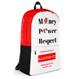 Alotofit Money, Power, Respect Backpack