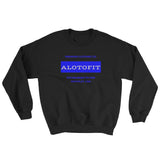 Alotofit Premium Clothing Blue Sweatshirt
