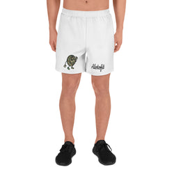 Alotofit Camo Logo Men's Leg Branded  Athletic Long Shorts