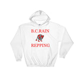 Alotofit B.C Rain Repping Hooded Sweatshirt w/ outside logo