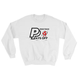 Alotofit Persistence Pays Off Black Red Sweatshirt