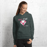 Alotofit Rare Find Blush/White Text Unisex hoodie