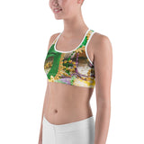Alotofit Mardi Gras Sports bra