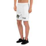 Alotofit Camo Logo Men's Leg Branded  Athletic Long Shorts