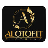 Alotofit Luxury A Gold Print Logo Mouse pad