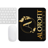 Alotofit Luxury A Gold Print Logo Mouse pad