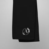 Alotofit Luxury A White Embroidered Logo on Turkish cotton towel