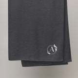 Alotofit Luxury A White Embroidered Logo on Turkish cotton towel