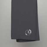 Alotofit Luxury A White Embroidered Logo on Turkish cotton towel